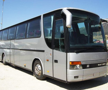 Автобус Setra 315 HDH серый